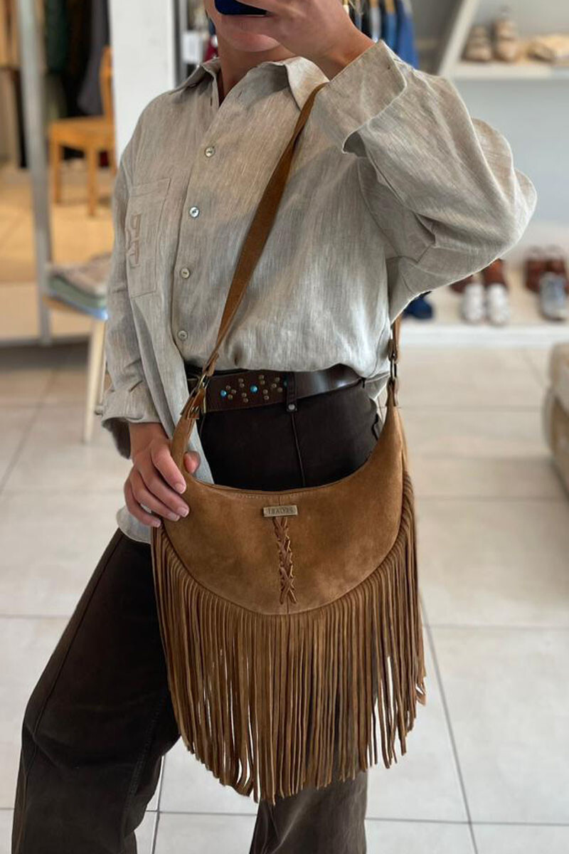 Bandolera sandi Oxido gamuza