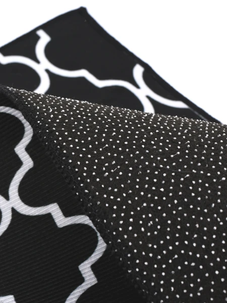 ALFOMBRA SET X 2 NEGRO