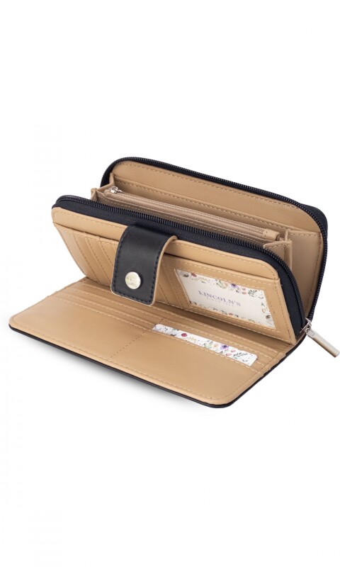 BILLETERA BEGONIA NEGRO