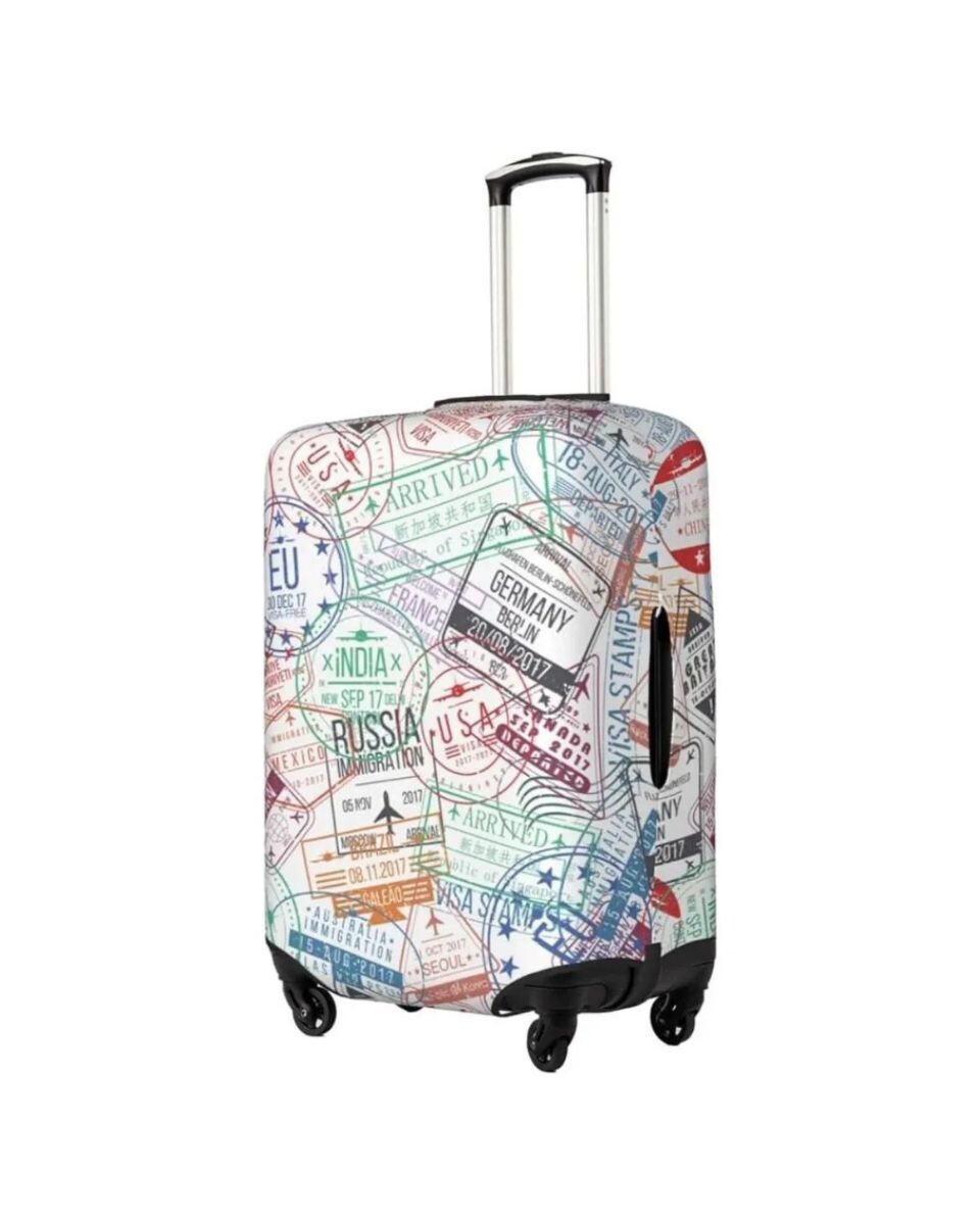 FUNDA PARA VALIJA ESTAMPADA S 