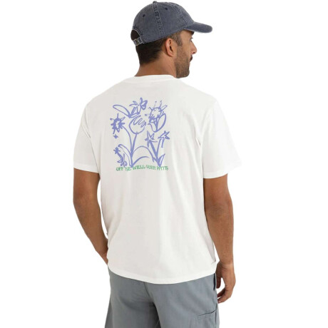 Remera Rhythm Old Growth Livin Blanco