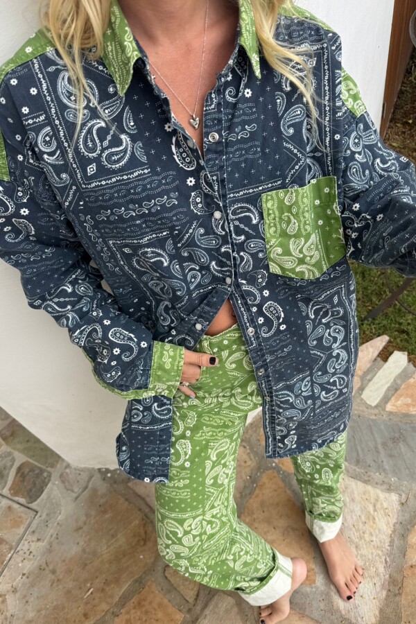 Camisa Bandana Camisa Bandana