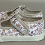 Guillermina De Lona Canvas Toddler Lisas Del 22 Al 26 Floral Beige