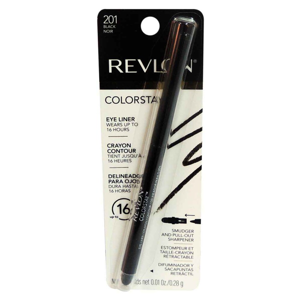 REVLON COLORSTAY LAPIZ NEGR RETRACTIL201 única