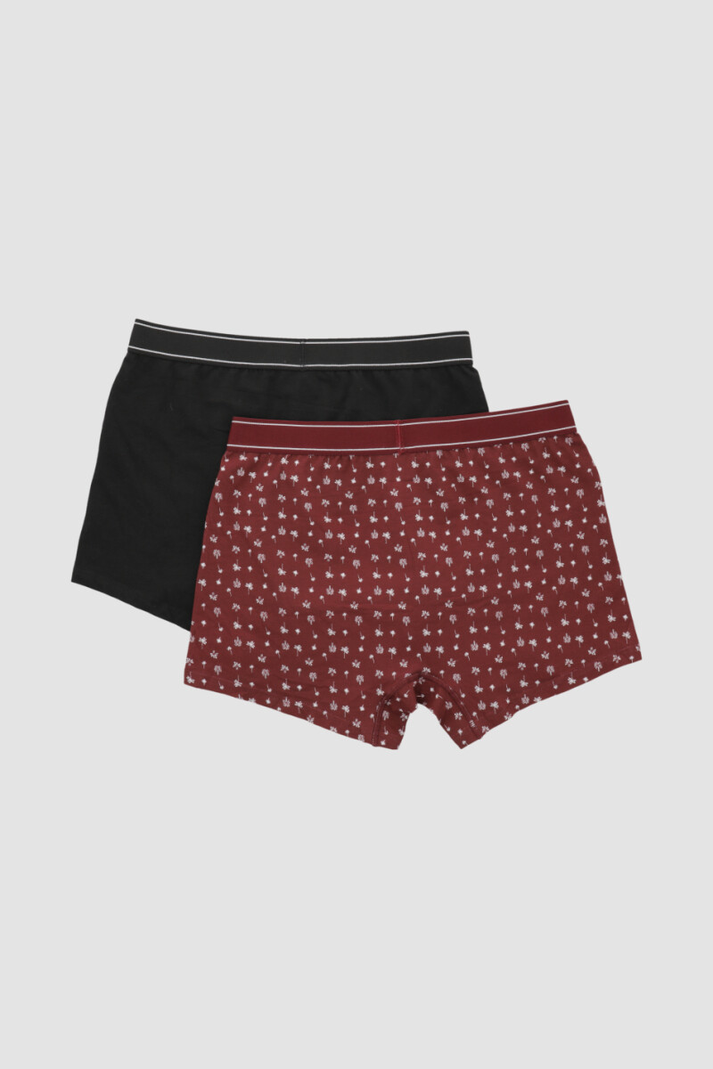 Pack x2 boxer de algodón Combinacion 14