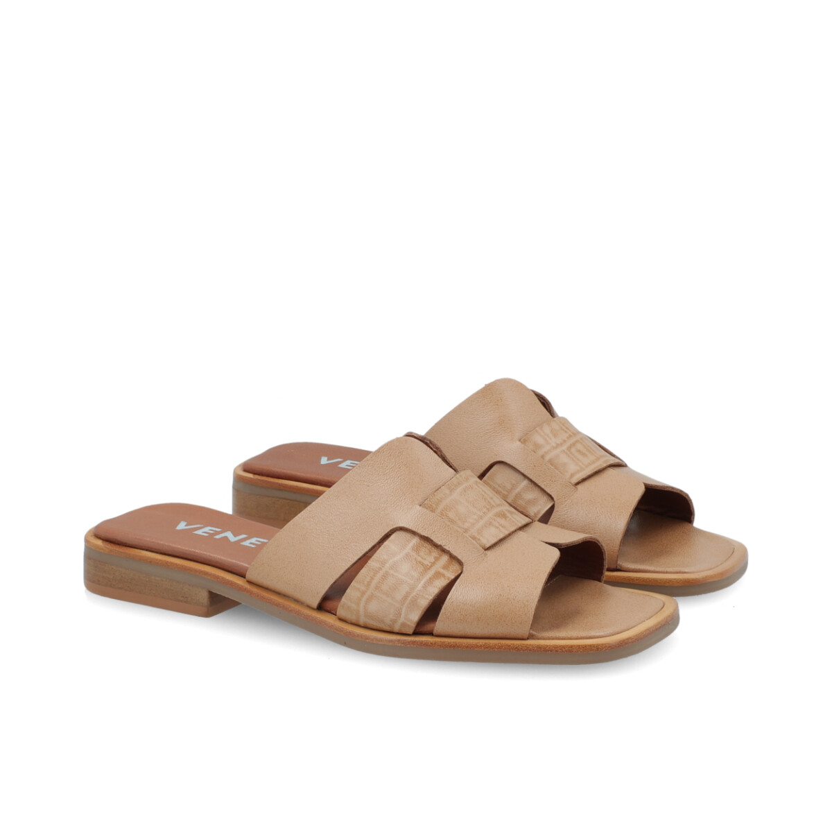 SANDALIAS VENET - CUERO GRANGER - BEIGE 