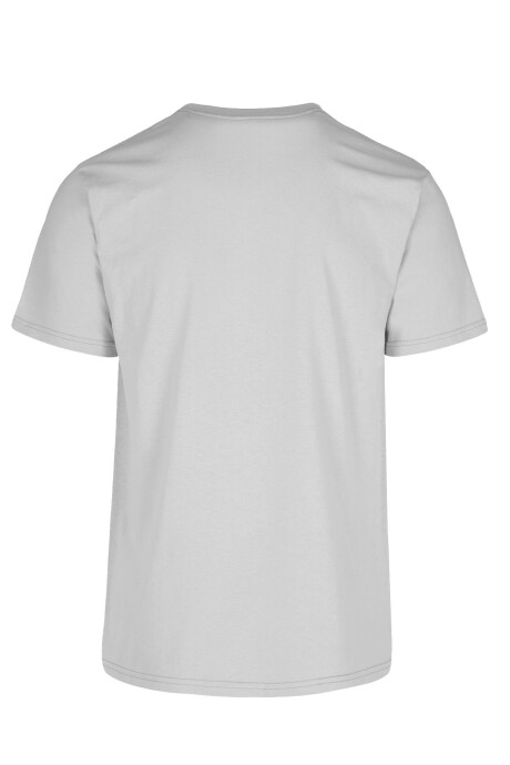 Camiseta a la base peso completo - Talle XXXL Plata
