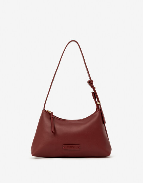 City Basicos Cartera Baguette - Rojo Oscuro