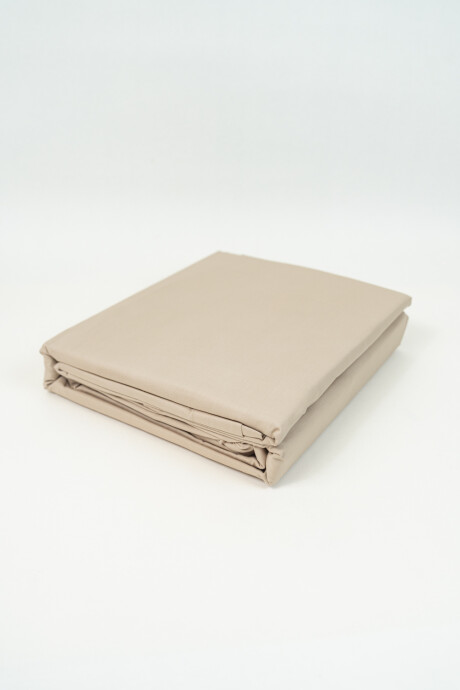 Sábanas 2 Plazas 200 Hilos Taupe / Mink / Vison
