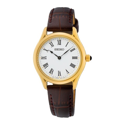 Reloj Seiko SWR072P1 para mujer con correa de cuero Reloj Seiko Swr072p1 Para Mujer Con Correa De Cuero