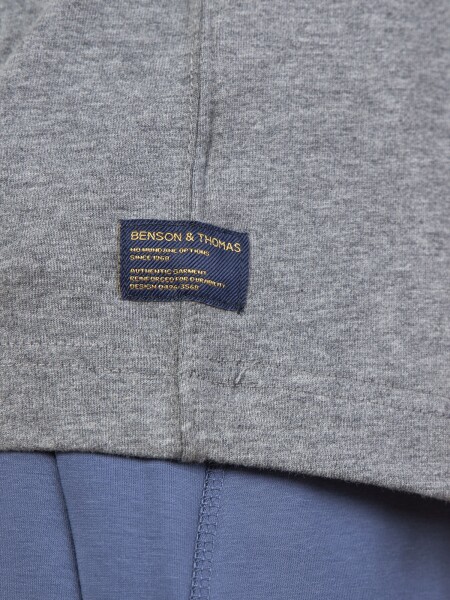 T-SHIRT OCTANS GRIS MELANGE