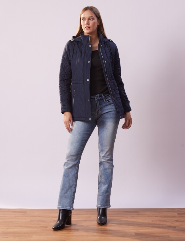 Campera Capitoneada AZUL