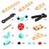 Set Herramientas Para Construcción Bricolaje Infantil Jtbabytb6011 SET CAJA DE HERRAMIENTAS JTBABYTB6011