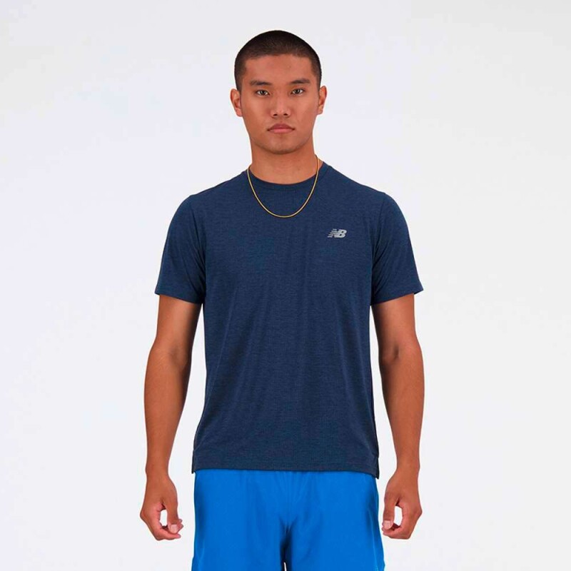 Remera Athletics de Hombre Azul