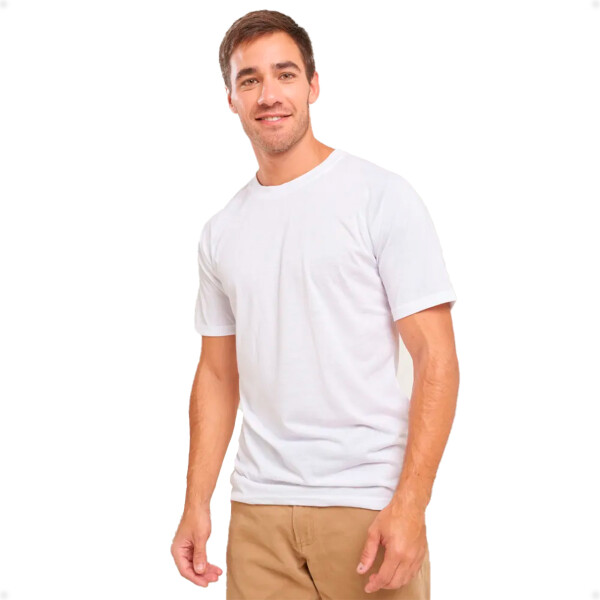 Remera Camiseta Básica Unisex Blanco