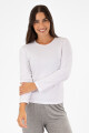 Remera algodón elastano Blanco