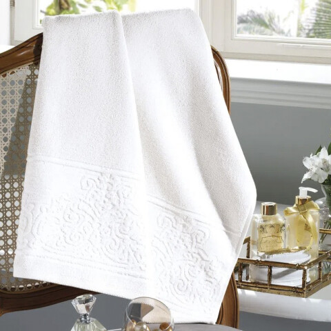 Toalla Baño Comfort Dohler 100% Algodón 70 x 140 cm 6512-BLANCO