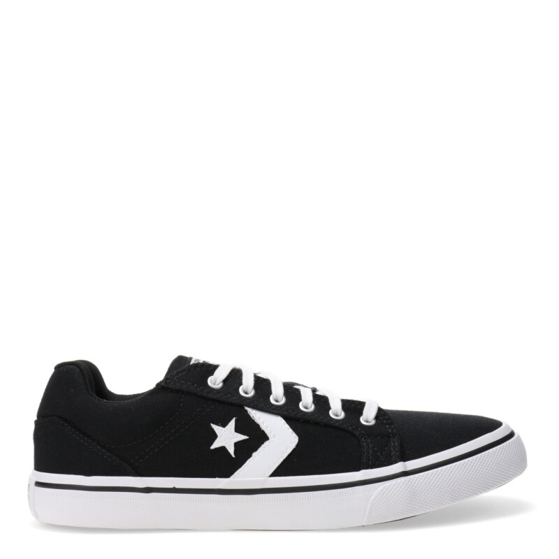 Championes de Mujer Converse Distrito Negro - Blanco