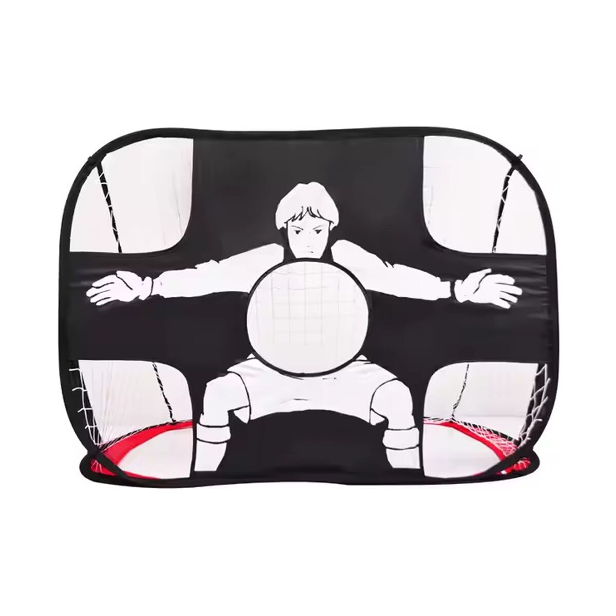 Arco de Fútbol Plegable Entrenador de tiro objetivo 