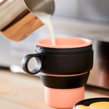 Mug Plegable de Silicona - Rosado Mug Plegable de Silicona - Rosado