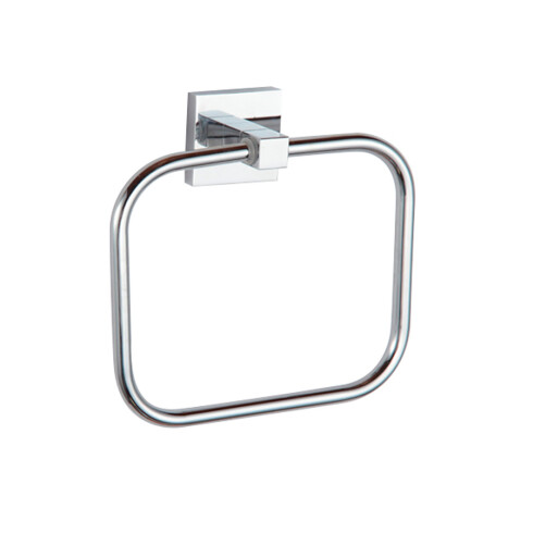 TOALLERO ARO METAL BRILLANTE MANCHESTER CROMO 16 CM CROMO