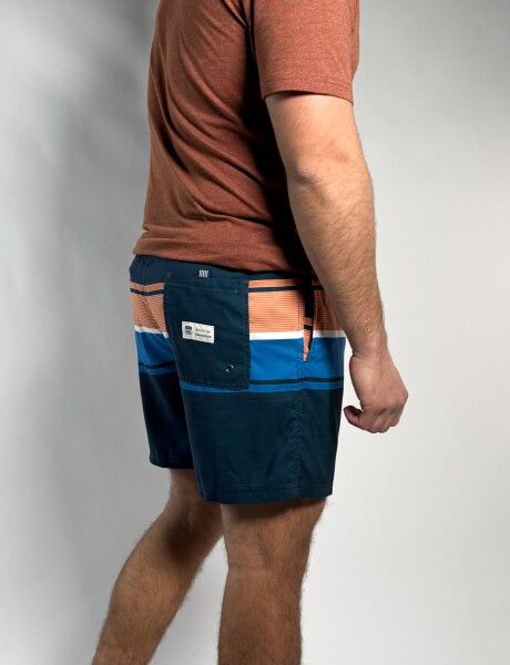 Short de baño estampado Gante Navy