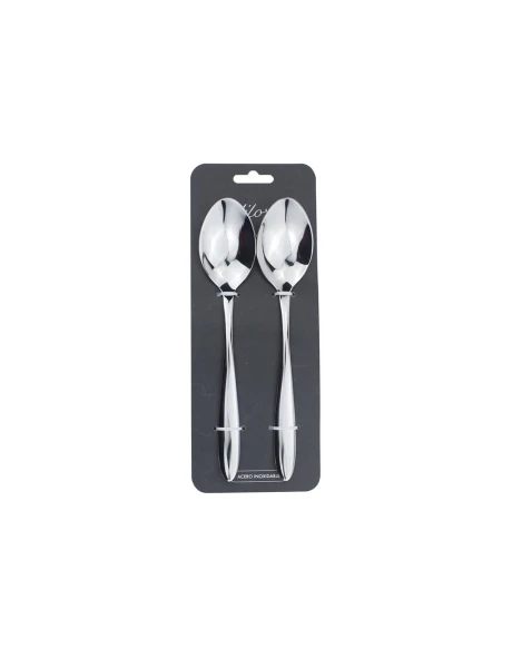 SET X2 CUCHARA DE MESA 21CM ACERO CALIFORNIA SET X2 CUCHARA DE MESA 21CM ACERO CALIFORNIA