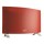 Vitroconvector curvo Peabody 2000W Rojo