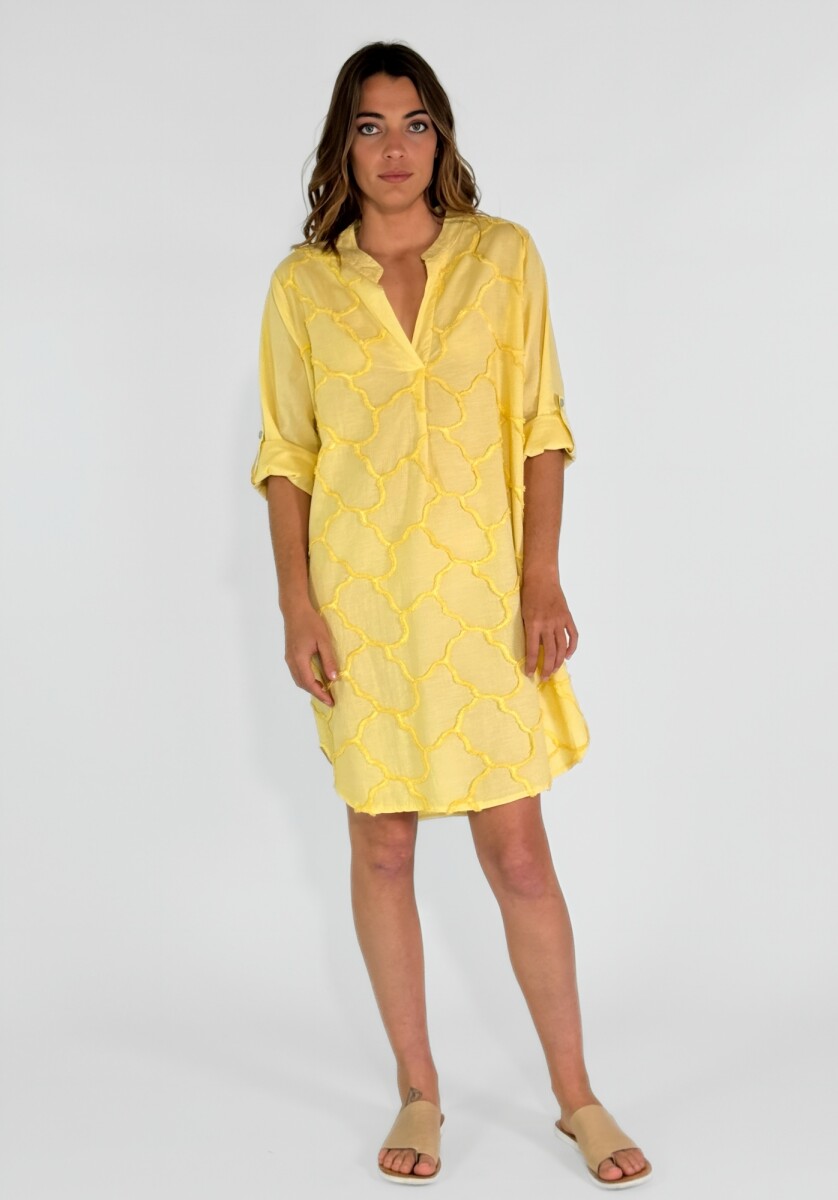 VESTIDO SPELLO - AMARILLO 
