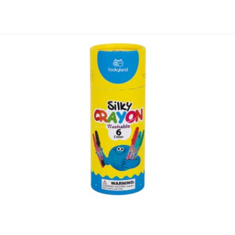 Silky crayons 6 colores New packaging Unica