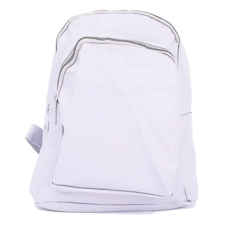 Mochila Canva Bali con diseño fresco y casual Blanco