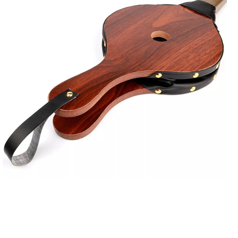 Fuelle de madera para estufa con puntero metálico MARRON