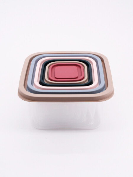 CONTENEDORES SOFT PACK X6 MULTICOLOR