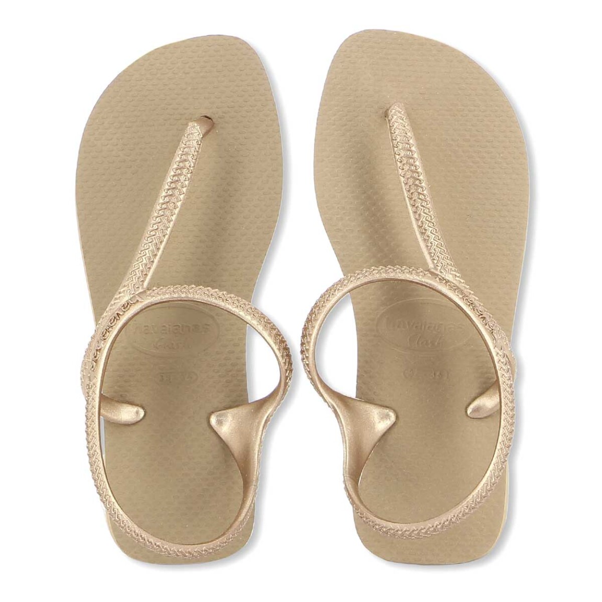 Chanclas Havaianas Ojota Flash Urban - Dorado 