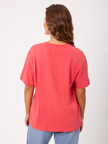 T-SHIRT RUSTY PRETORIA CORAL