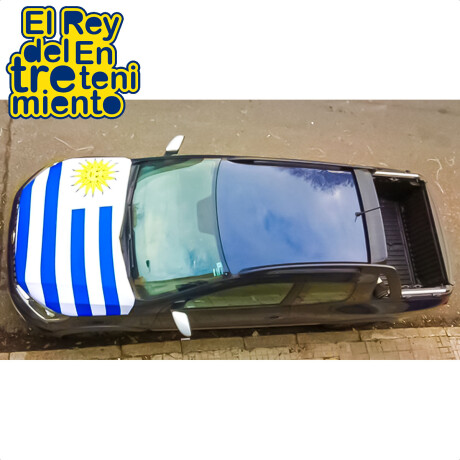 Set X5 Banderas Uruguay Para Auto Capó Cubre Espejos Set X5 Banderas Uruguay Para Auto Capó Cubre Espejos