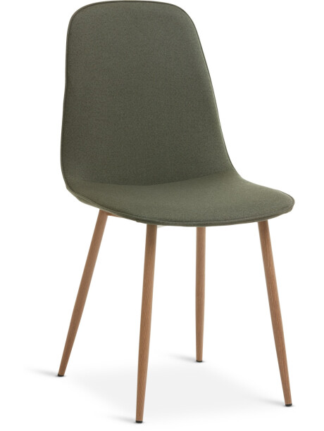 Silla de comedor BISTRUP oliva/roble Silla de comedor BISTRUP oliva/roble