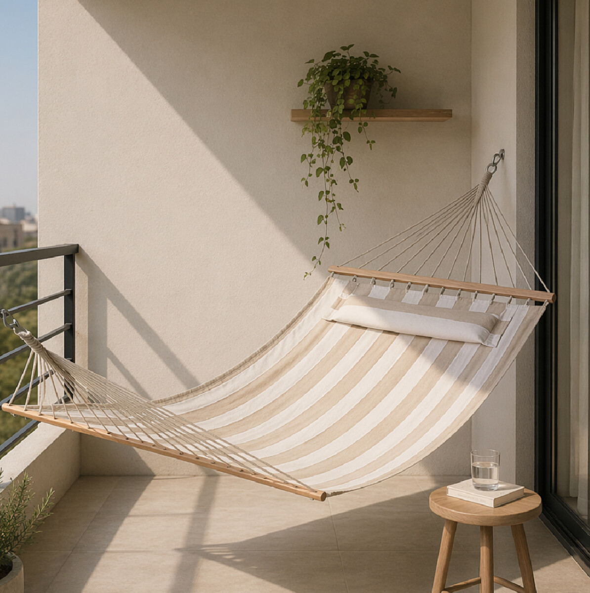 Hamaca Nap con Cadena Metálica incluída 