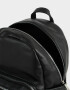 Mochilas Urbanas Mochila Con Charm Negro - Negro