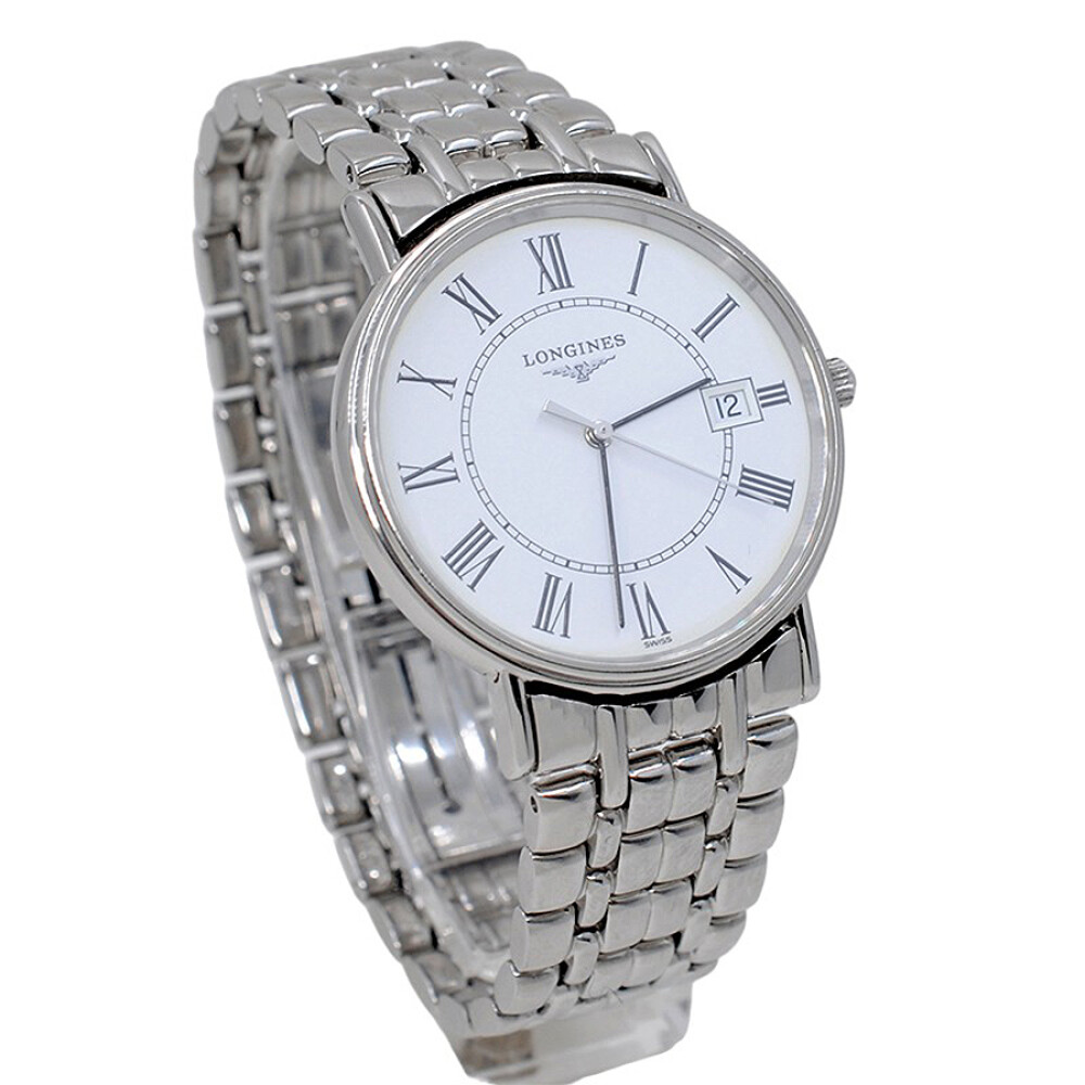 Longines Precense L4.720.4 Quartz 33 Mm Año 2007 Con Papeles Longines Precense L4.720.4 Quartz 33 Mm Año 2007 Con Papeles