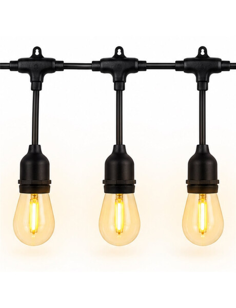 GUIA 10 LUCES CALIDA 5MT GUIA 10 LUCES CALIDA 5MT