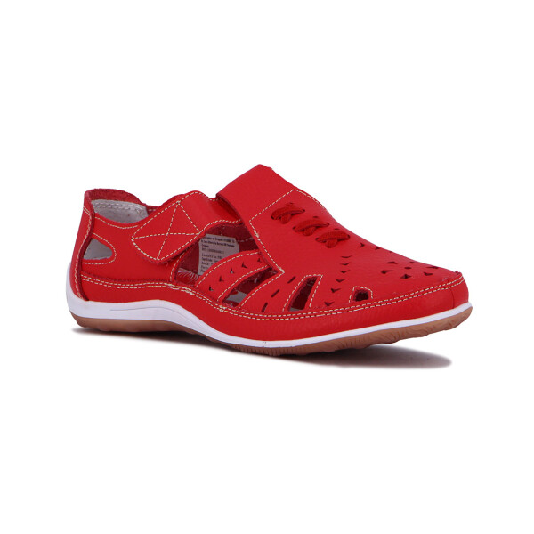 Wonder Guillermina Casual C/velcro Calada S/baja - Coral Coral