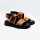 Sandalia Nueva Comfy Negro Y Camel