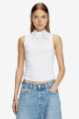TOP T-MOKKY-SL-MICRODIV Blanco