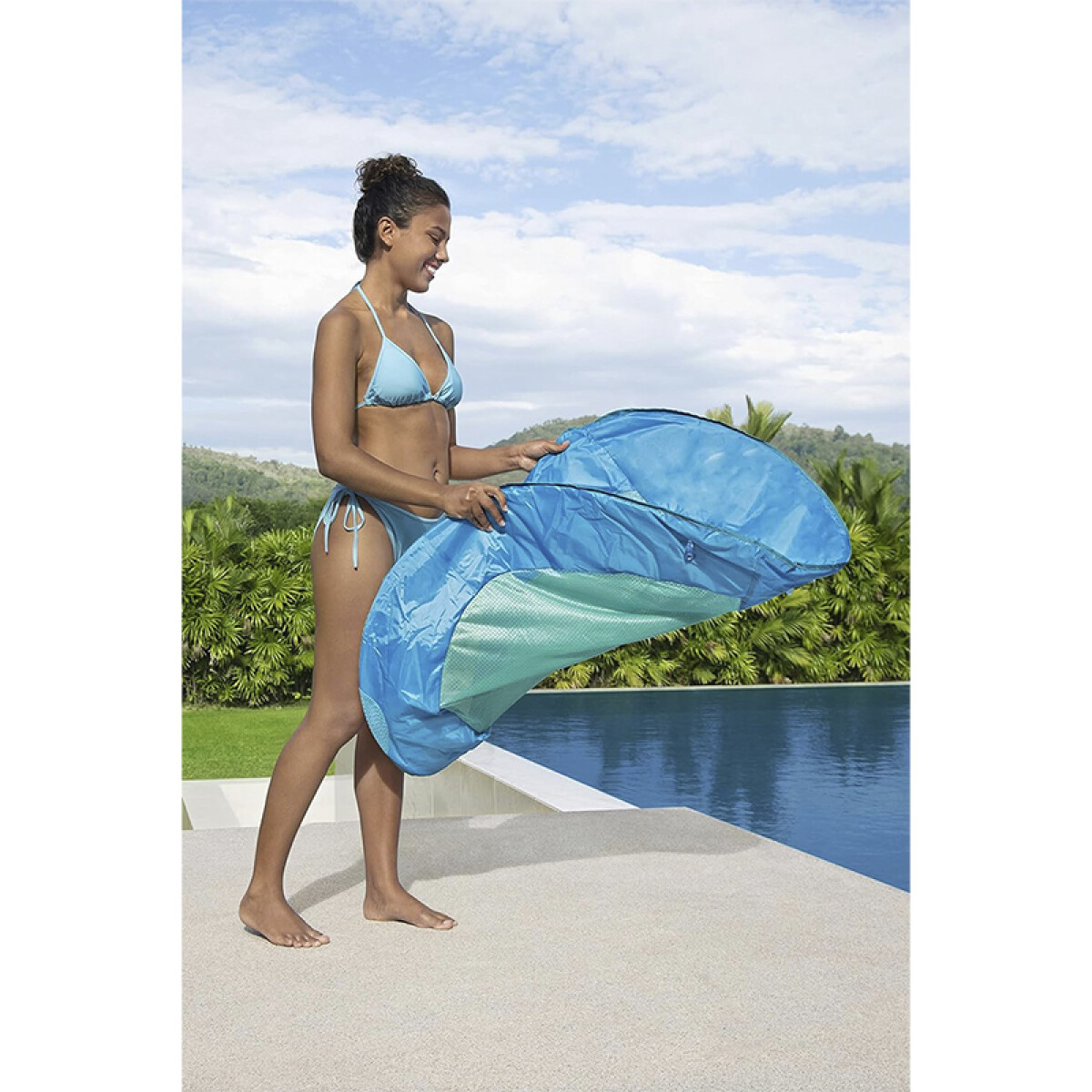 Colchoneta Inflable Flex´N Fold Bestway 106 x 95 cm 