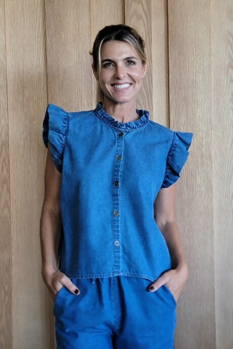 Musculosa Mojito Denim Azul