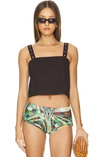 SYD GROMMET TANK Negro