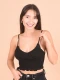 MUSCULOSA LACE NEGRO