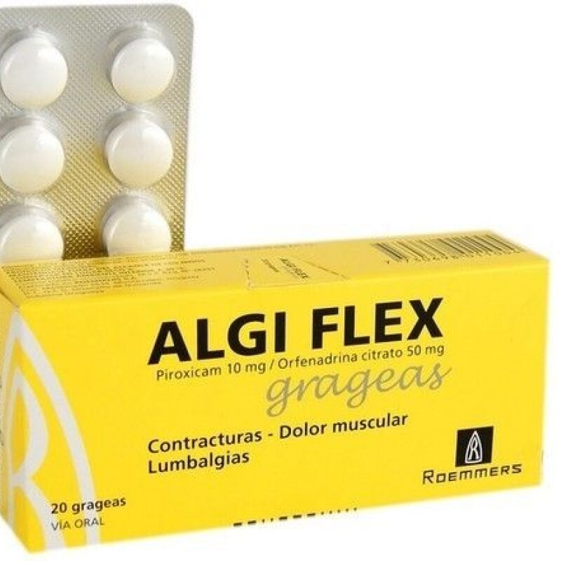 Algi Flex 10 mg 20 Comprimidos Algi Flex 10 mg 20 Comprimidos