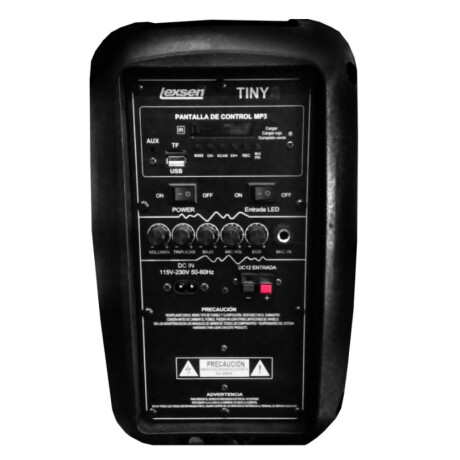 Parlante caja activa a batería Lexsen Tiny Negro